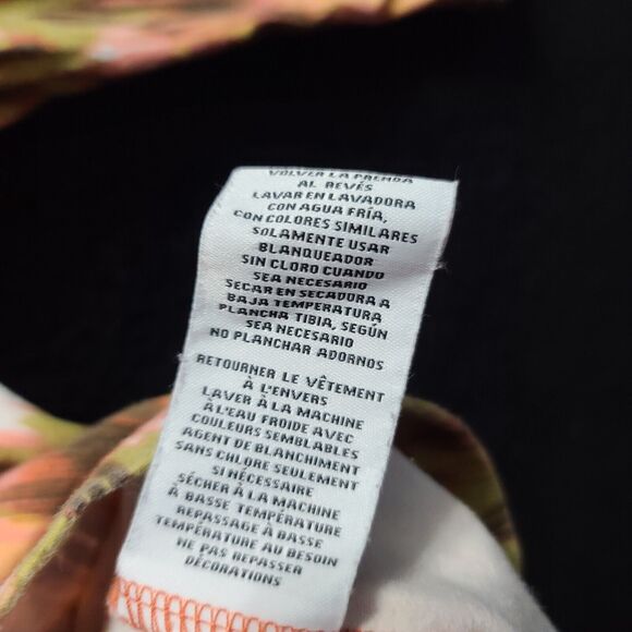 Ruby Rd Womens Top Multi-Color Size Small Cotton Blend Long Sleeve Stretch - Picture 9 of 12